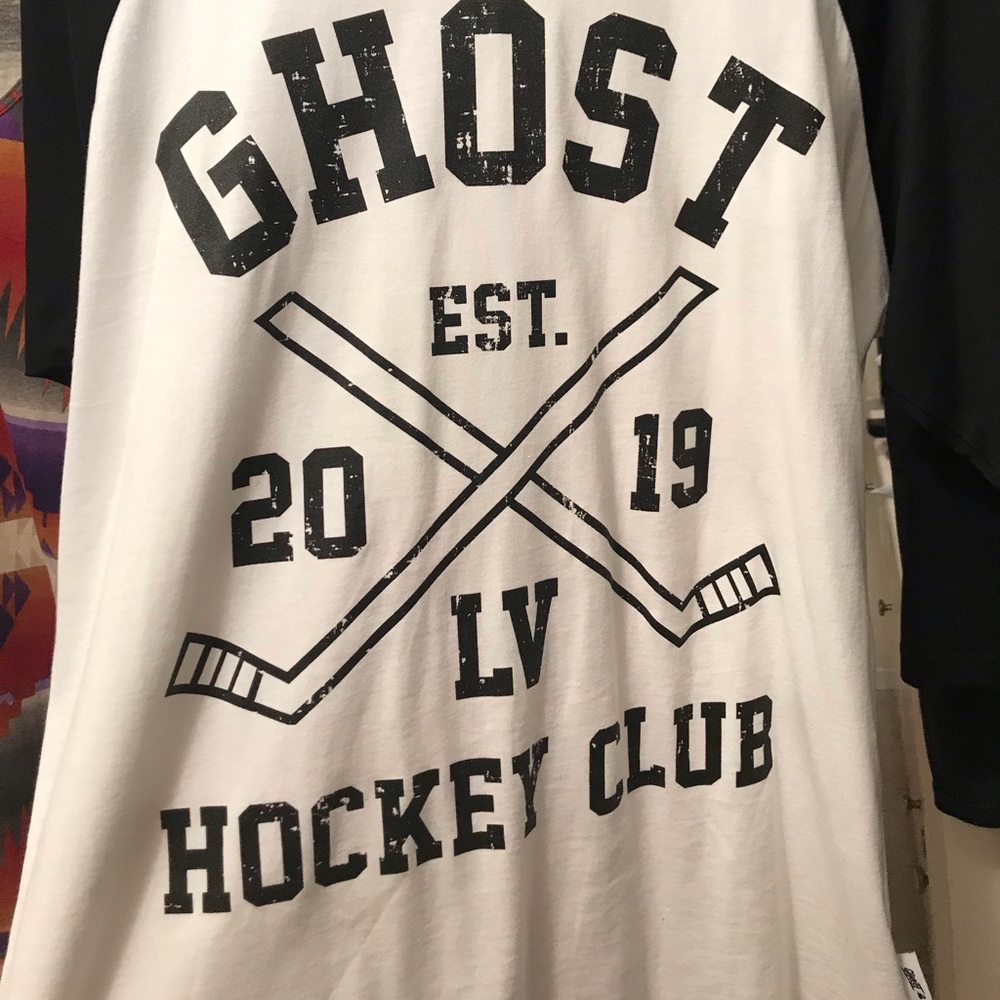 Ghost raglan hockey club